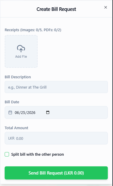MAVE bill action screen